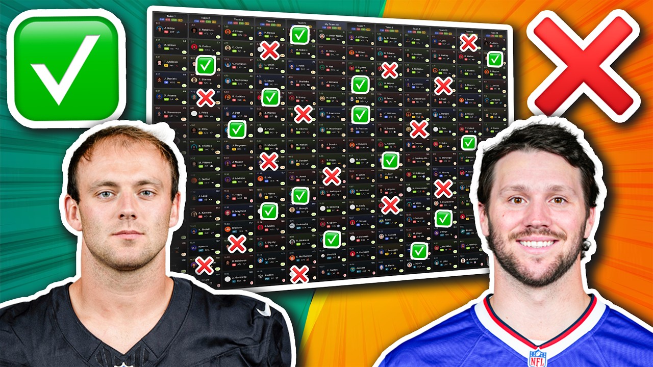 The Best & Worst Pick in Every Round of 2026 Fantasy Football (Round 6 is GROSS!)